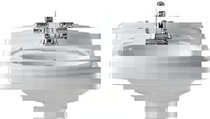 VC PED SINK TOP 8CC WHIT