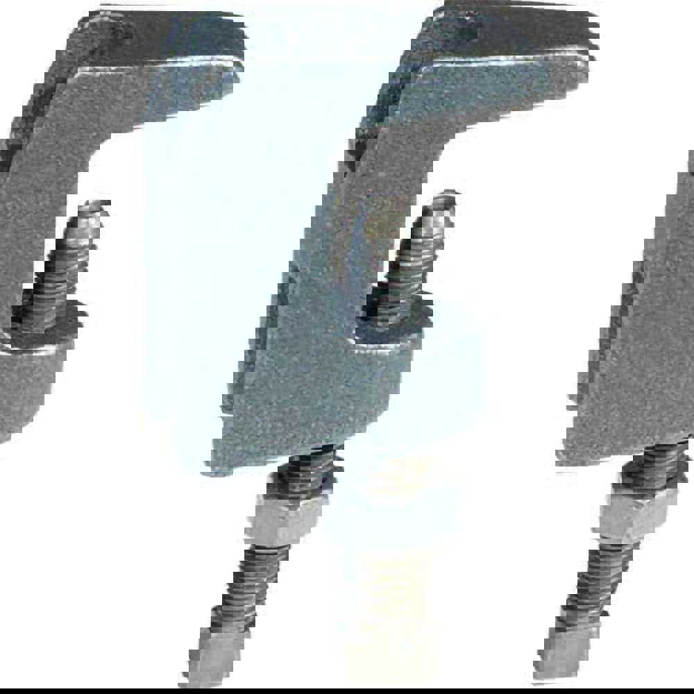 Beam Clamps & C-Clamps; Clamp Type: Wide Throat C-Clamp ; Material: Ductile Iron ; Finish: Plain ; Load Capacity (Lb.): 500lbs. Top;250lbs. Bottom ; Rod Size: 3/8 in (Inch)