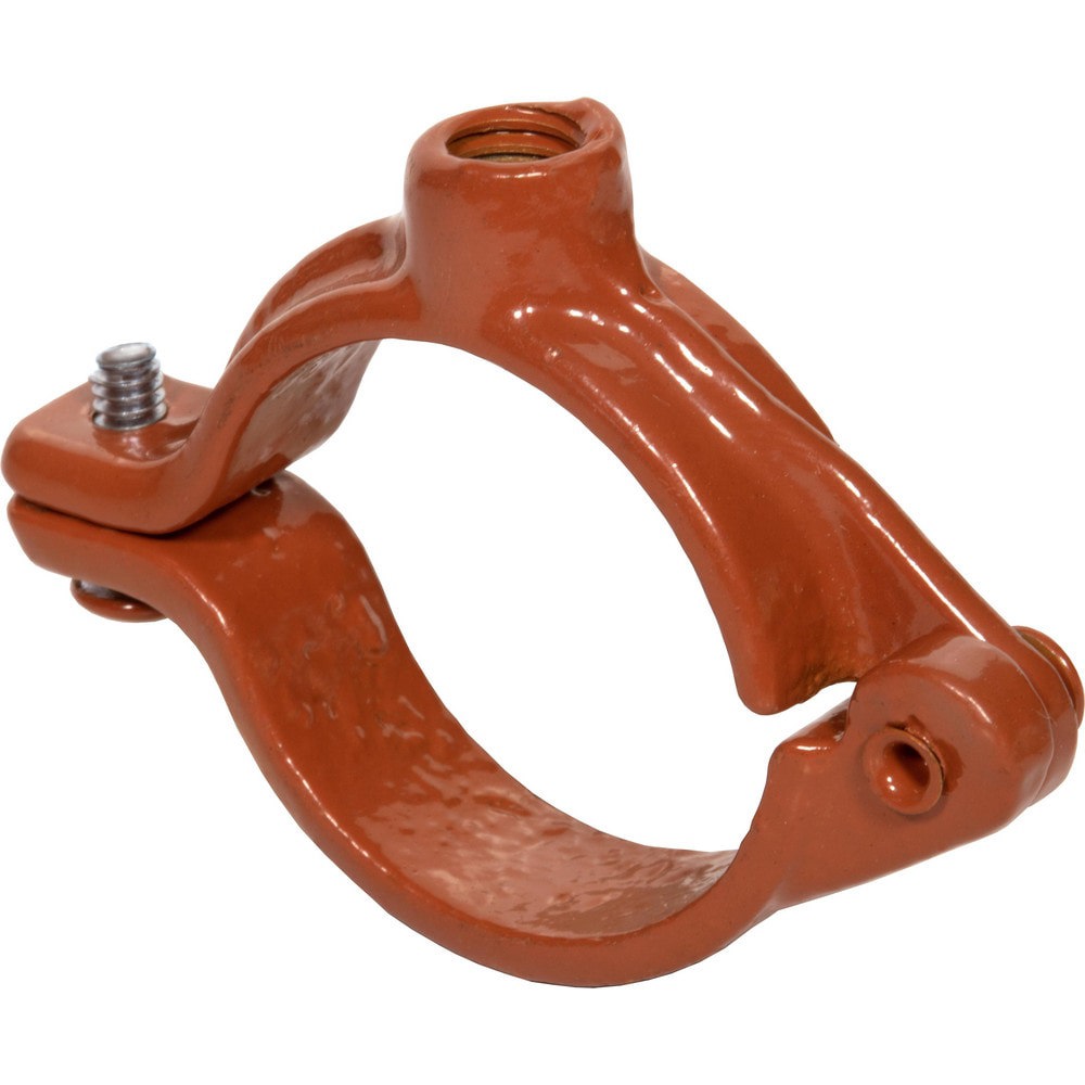 Pipe & Cable Clamps; Clamp Type: Extension Split Pipe Clamp ; Clamp Color: Gray ; Material: Malleable Iron ; Load Capacity (Lb.): 180.000 ; Nominal Pipe Size: 1-1/2 ; Coating/Finish: Epoxy