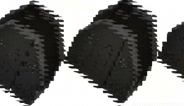 0.49 Inch Outside Width x 0.59 Inch Outside Height, Cable and Hose Carrier Plastic Zipper Mounting Bracket Set