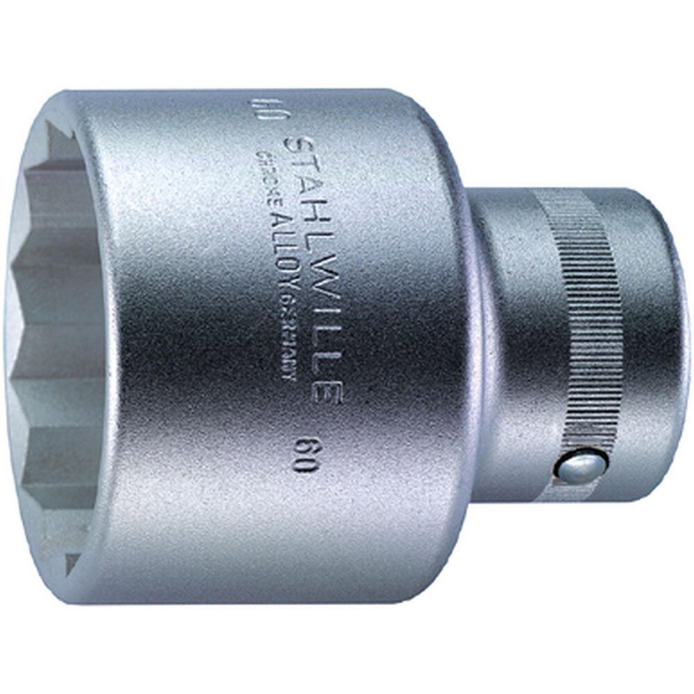 Hand Hex & Torx Bit Sockets; Socket Type: Non-Impact ; Hex Size (mm): 50.000 ; Insulated: No ; Tether Style: Not Tether Capable ; Material: Chrome Alloy Steel ; Finish: Chrome-Plated