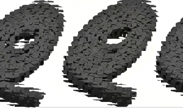 6 Ft. Long, Igumid G, Fixed Open Cable and Hose Carrier