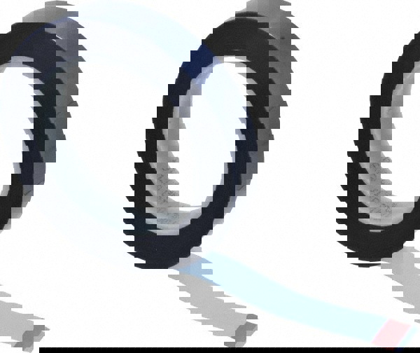 Masking Tape: 18 mm Wide, 72 yd Long, 3.2 mil Thick, Blue