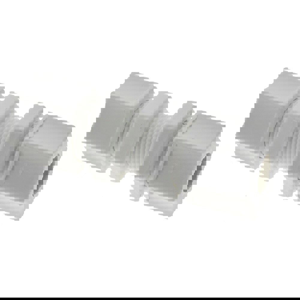 Compression Tube Bulkhead Union: 7/16-20