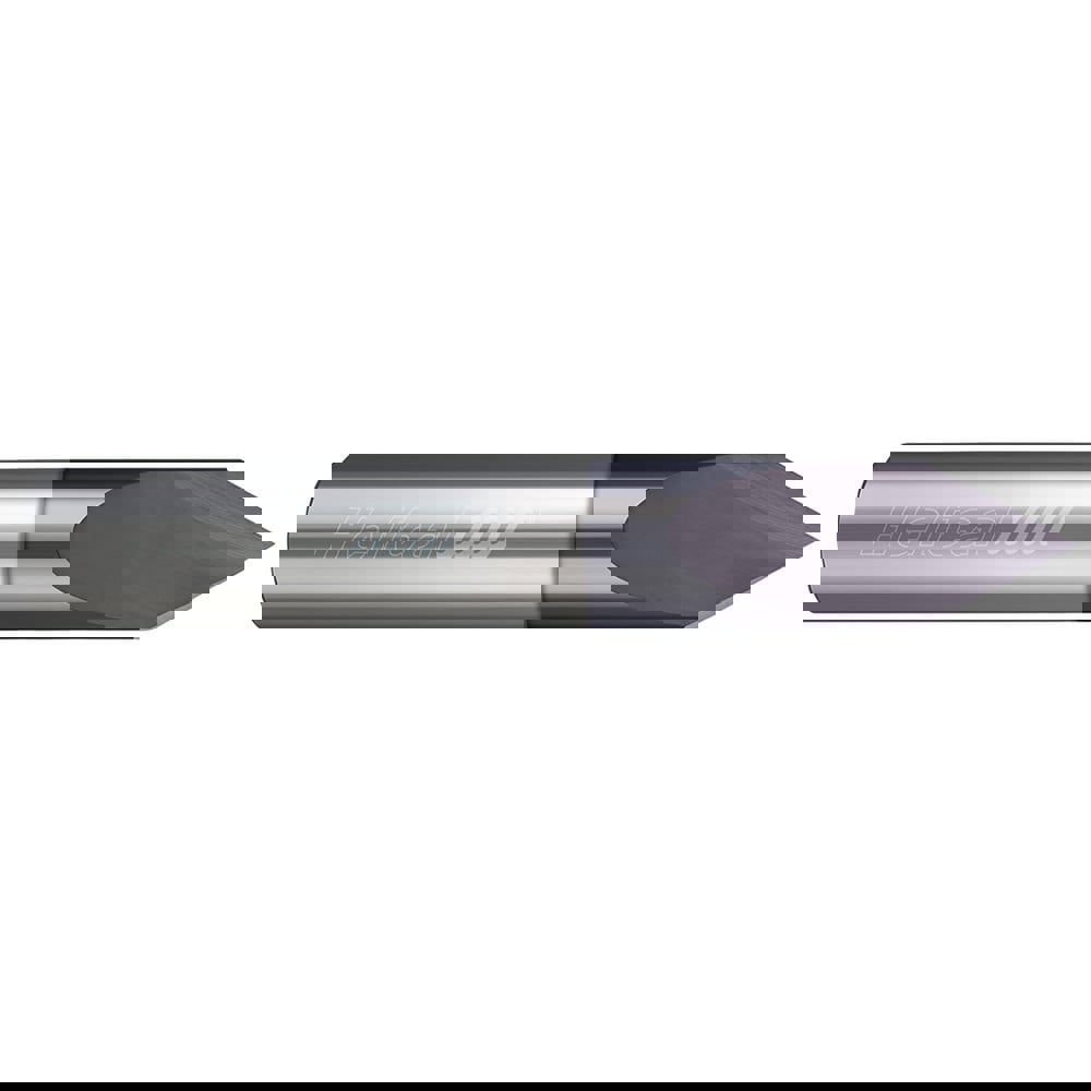 Chamfer Mills; Included Angle: 60.00 ; Chamfer Mill Material: Solid Carbide ; Cutter Head Diameter (Decimal Inch): 0.1875 ; End Type: Single ; Shank Diameter (Decimal Inch): 0.1875 ; Shank Diameter (Inch): 3/16