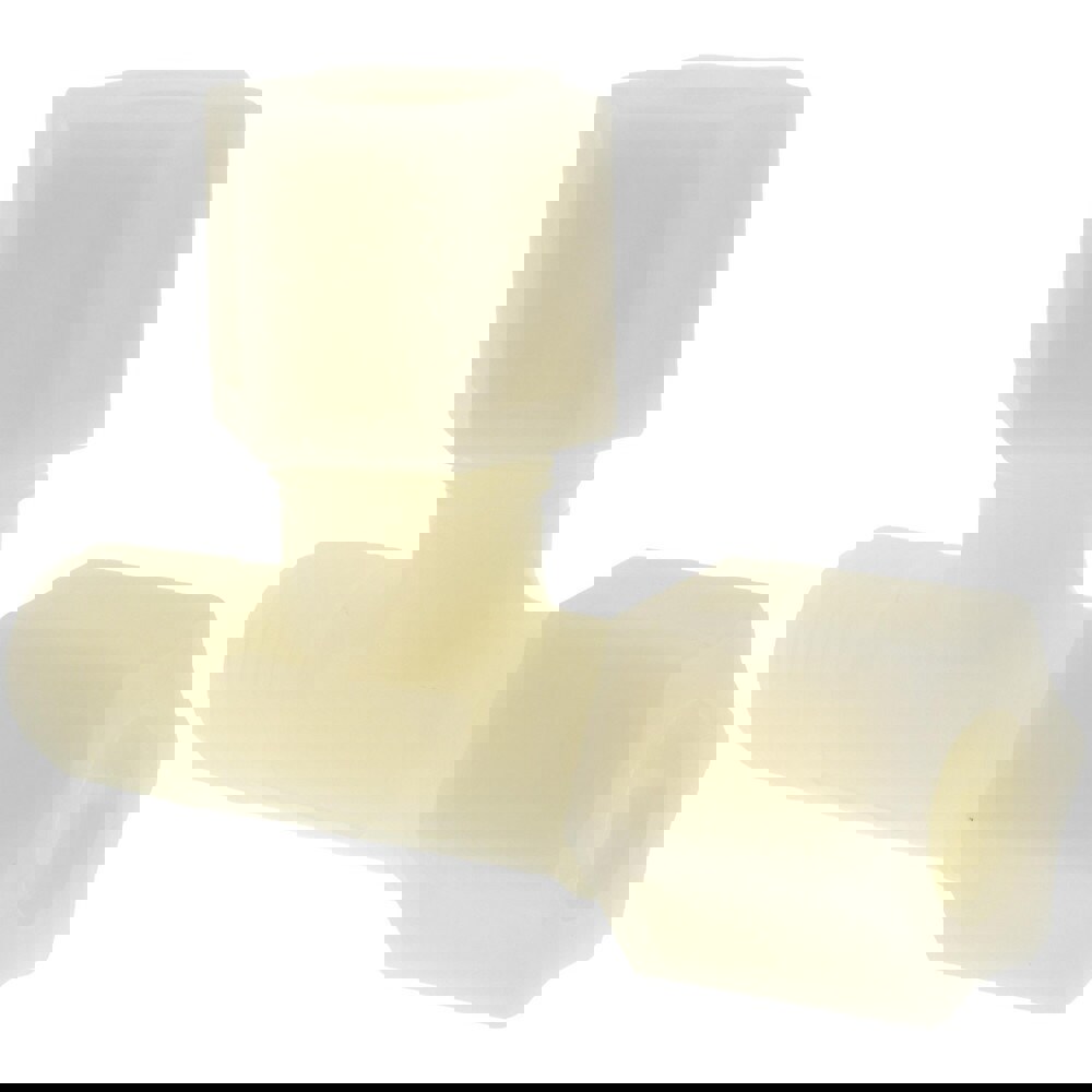 Compression Tube Male Run Tee: 1/2