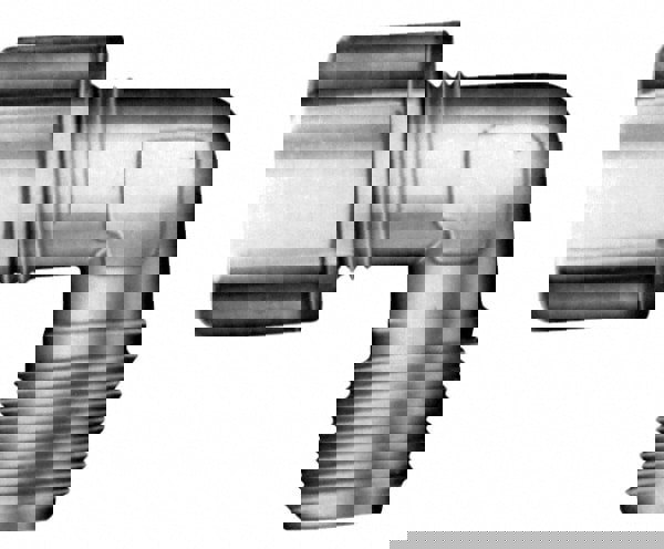 Compression Tube Male Elbow: 1/2