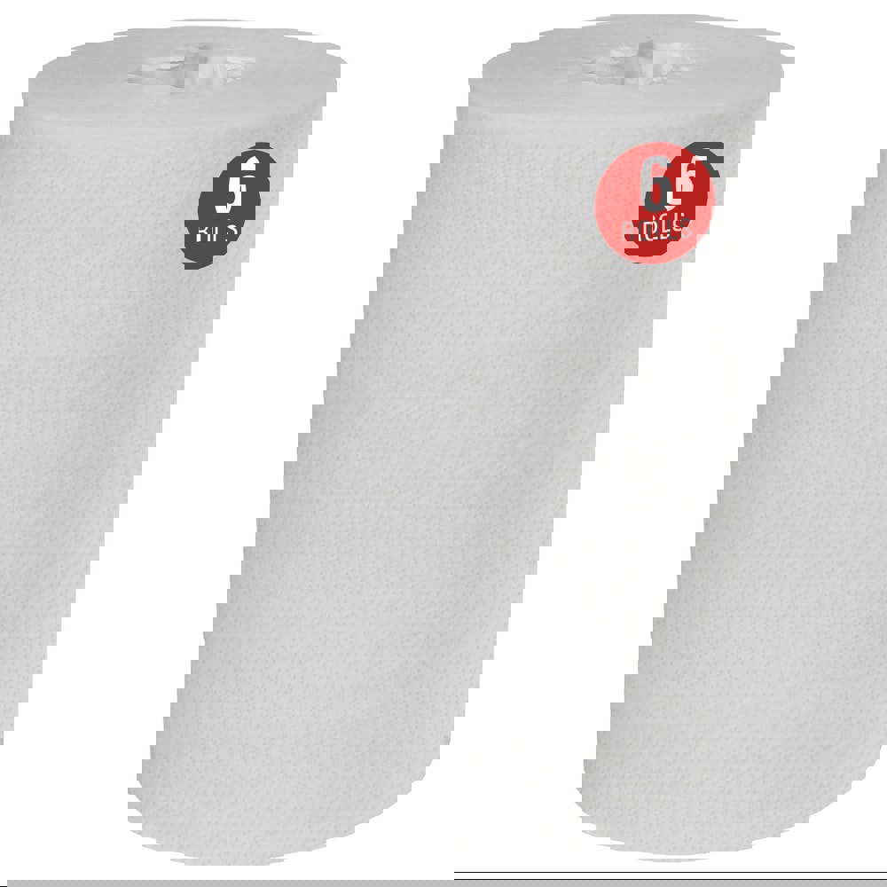 CriticalClean WetTask Wipers for Bleach, Disinfectants, & Sanitizers, Center-Pull Roll, White, Refill Only