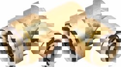 Push-To-Connect Tube to Tube Tube Fitting: 1 x 3/4