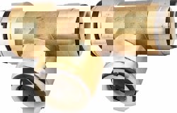 Push-To-Connect Tube to Tube Tube Fitting: 1 x 3/4 x 1