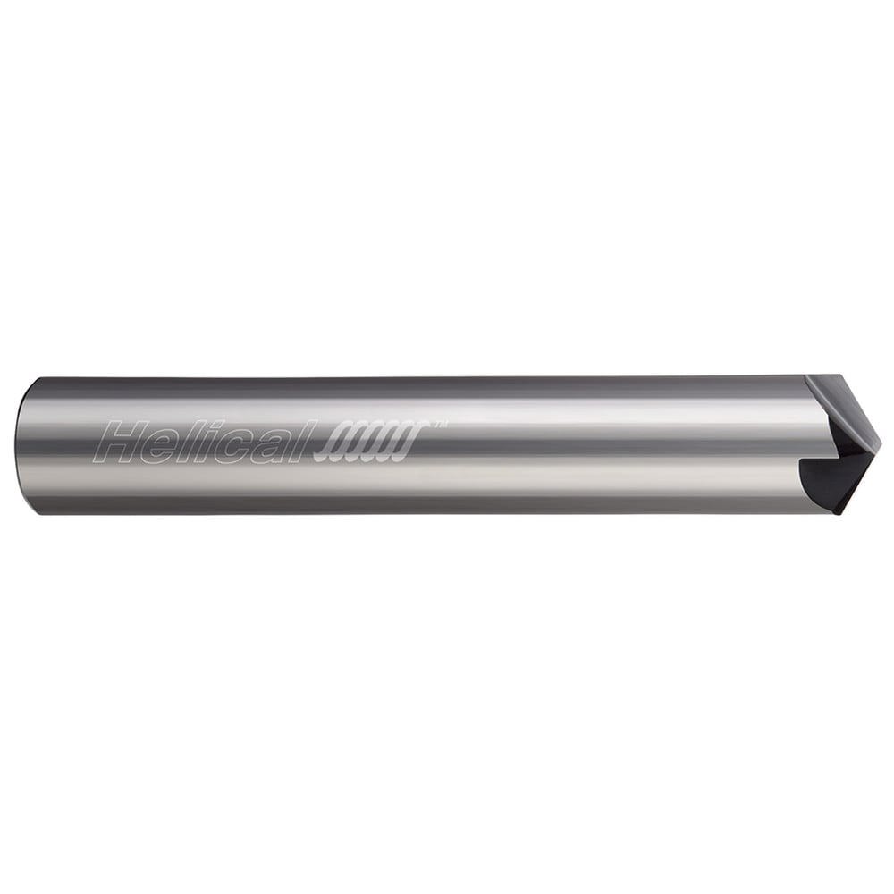 Chamfer Mills; Cutter Head Diameter (Decimal Inch): 0.7500; Number Of Flutes: 4; End Type: Single; Included Centerline Angle: 60; Included Side Angle: 30; Shank Diameter (Decimal Inch): 0.7500; Shank Diameter (Inch): 3/4; Overall Length (Inch): 3; Overall