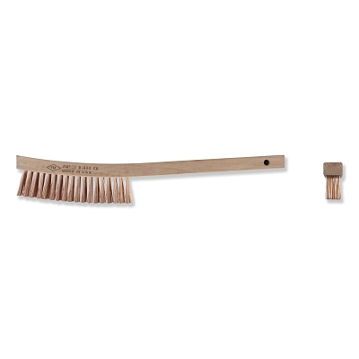 4X19ROW LONG HND RD WIREBRUSH WIRE LENGT