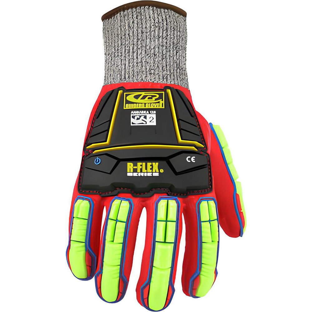 Series R068 Puncture-Resistant Gloves: Size X-Large, ANSI Cut N/A, ANSI Puncture 6, Nitrile, Series R068