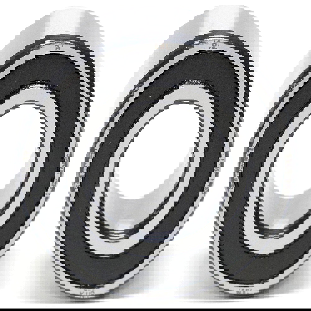 Angular Contact Ball Bearing: 20 mm Bore Dia, 52 mm OD, 22.2 mm OAW, Without Flange