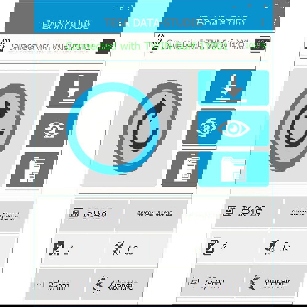 DATA-STUDIO software for use with TESA TWIN-SURF