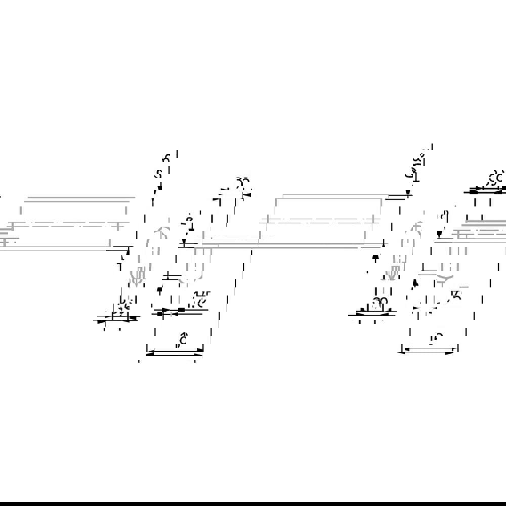 TESA TWIN-SURF SB21 probe for groove of depth lt/ 5 mm