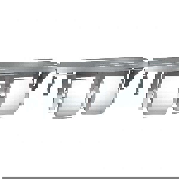 Standard Double Roll Stainless Steel Toilet Tissue Dispenser