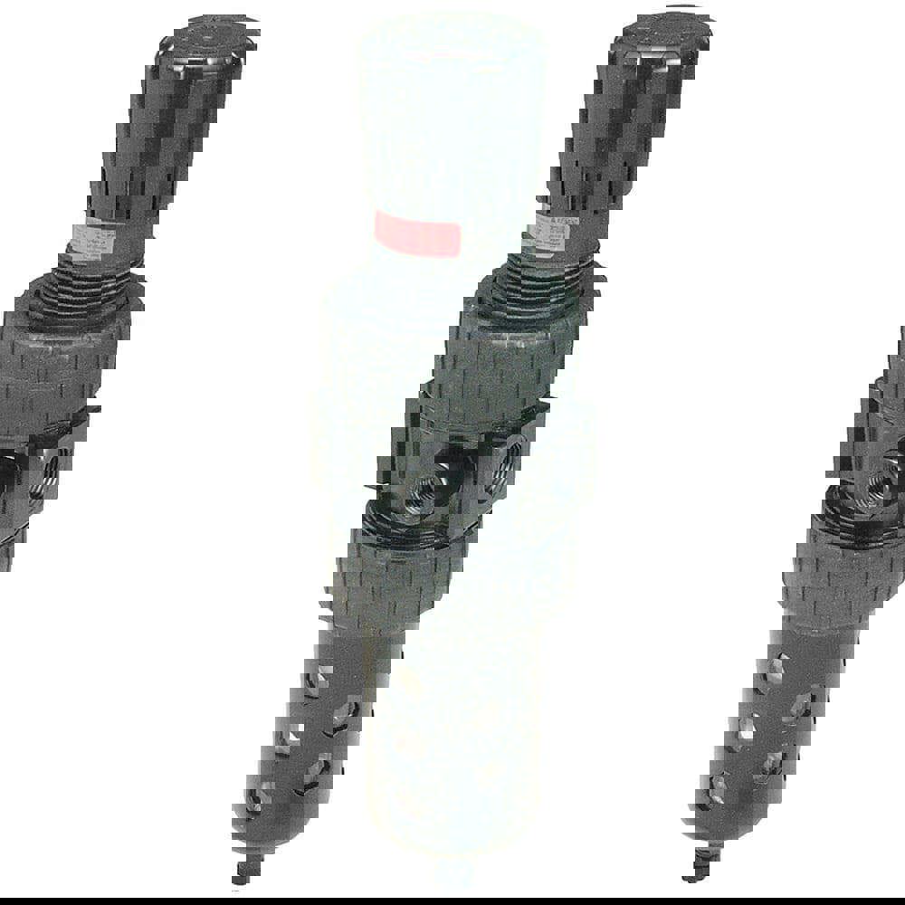 FRL Combination Unit: 1/4 NPT, Intermediate, 1 Pc Filter/Regulator