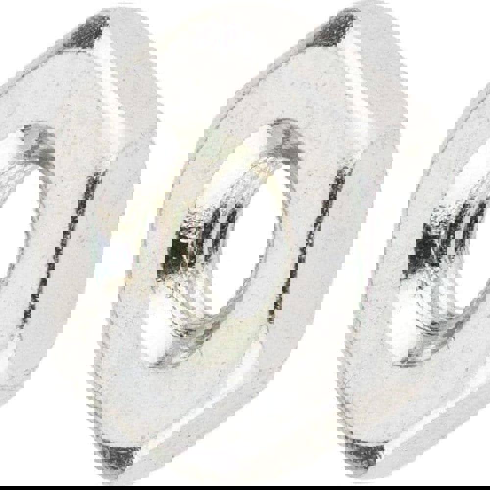 Machine Screw Hex Nut: #6-40, Grade Non-Graded Steel, Zinc Finish