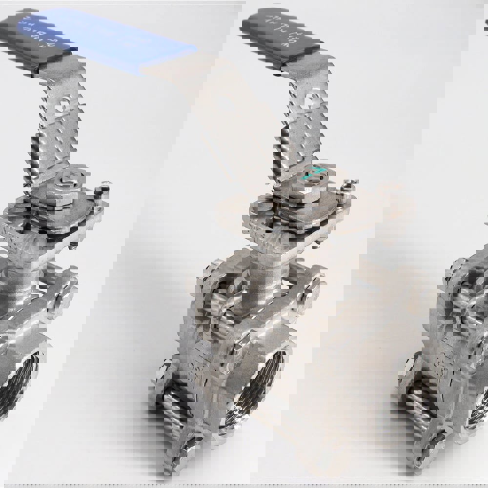 Manual Ball Valve with Mounting Pad: 1/2