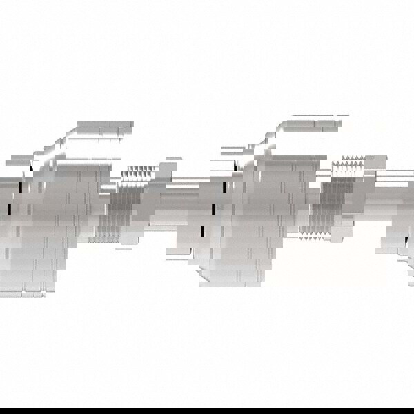 Hydraulic Hose Inverted Male Swivel Straight Fitting: Hose Size 6, 1/2-20 Thread
