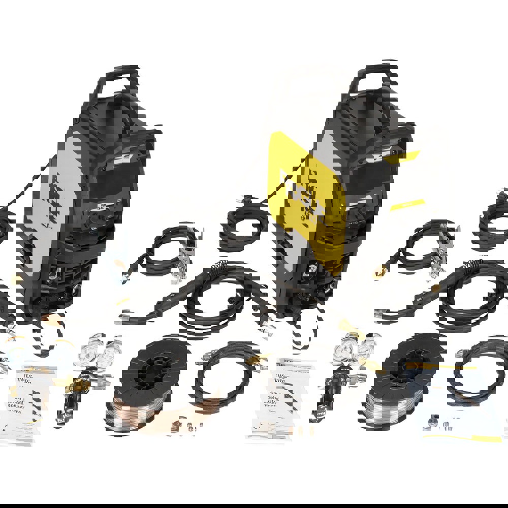 MIG Welders; Input Voltage: 120V ; Input Amperage: DC ; Minimum Output Amperage: 30 A ; Maximum Output Amperage: 140 A ; Open Circuit Voltage: 51 V ; Duty Cycle: 90A@30%