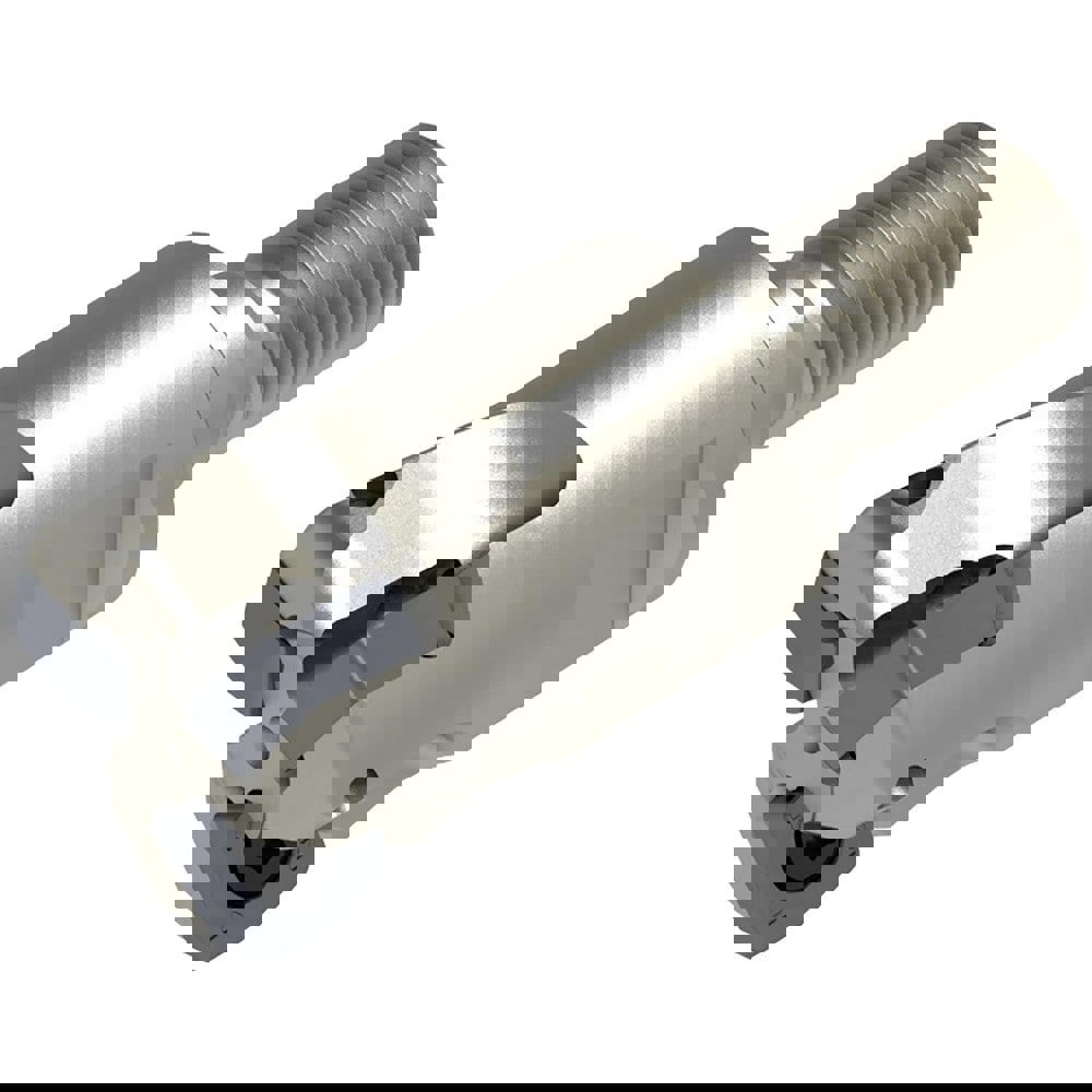 Indexable High-Feed End Mills; Minimum Cutting Diameter (Inch): 1 ; Maximum Cutting Diameter (Inch): 1.9290 ; Maximum Depth of Cut (Decimal Inch): 0.0315 ; Toolholder Style: G-SSM ; Shank Type: Modular Connection ; Shank Diameter (Decimal Inch): 0.4921