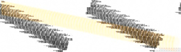 Threaded Rod: 1/4-20, 3' Long, Alloy Ste