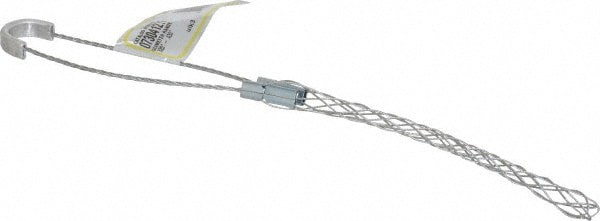 0.32 to 0.43 Inch Cable Diameter, Galvanized Steel, Single Loop Support Grip