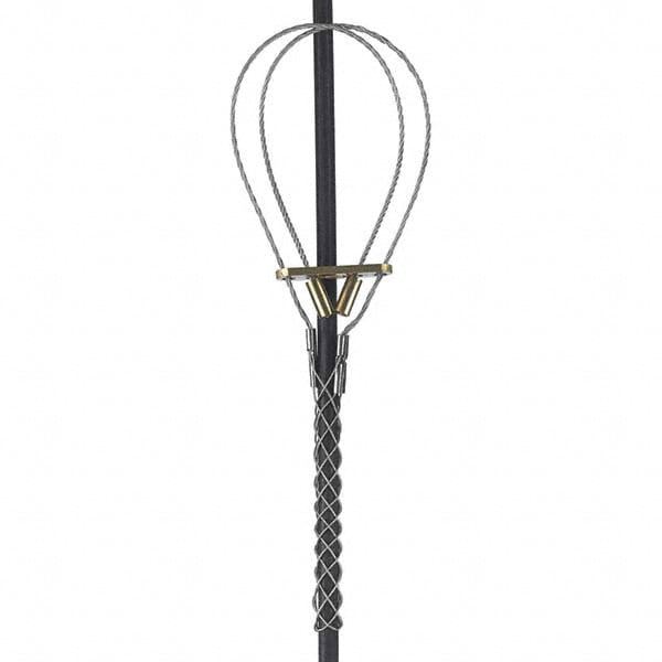 Cable Support Grips; Cable Support Grip Type: Universal Eye ; Maximum Cable Diameter (Decimal Inch): 0.5600 ; Material: Galvanized Steel ; Overall Length (Decimal Inch): 16-3/4 ; Mesh Length (Inch): 4-3/4 ; Overall Diameter (Decimal Inch): 0.5600