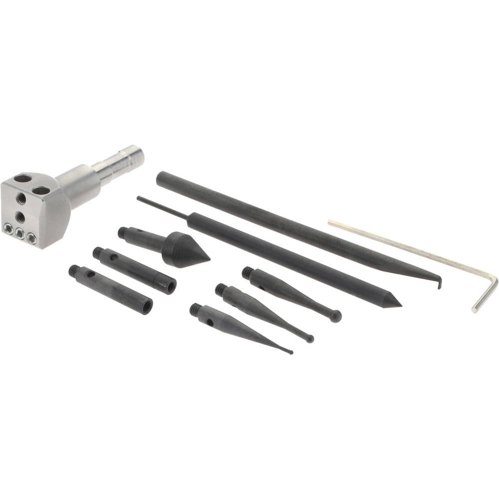 Height Gage Probes & Scribes; Product Type: Height Gage Probe Accessory Kit ; Material: Carbide; Tungsten Carbide; Stainless Steel ; For Use With: TESA MICRO-HITE and TESA TESA-HITE Electronic Height Gages ; Mounting Rod Diameter: 4mm; 6mm; 8mm