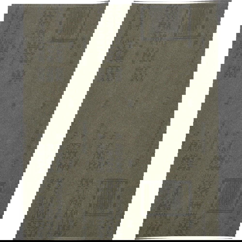 Sanding Sheet: 320 Grit, Aluminum Oxide, Coated