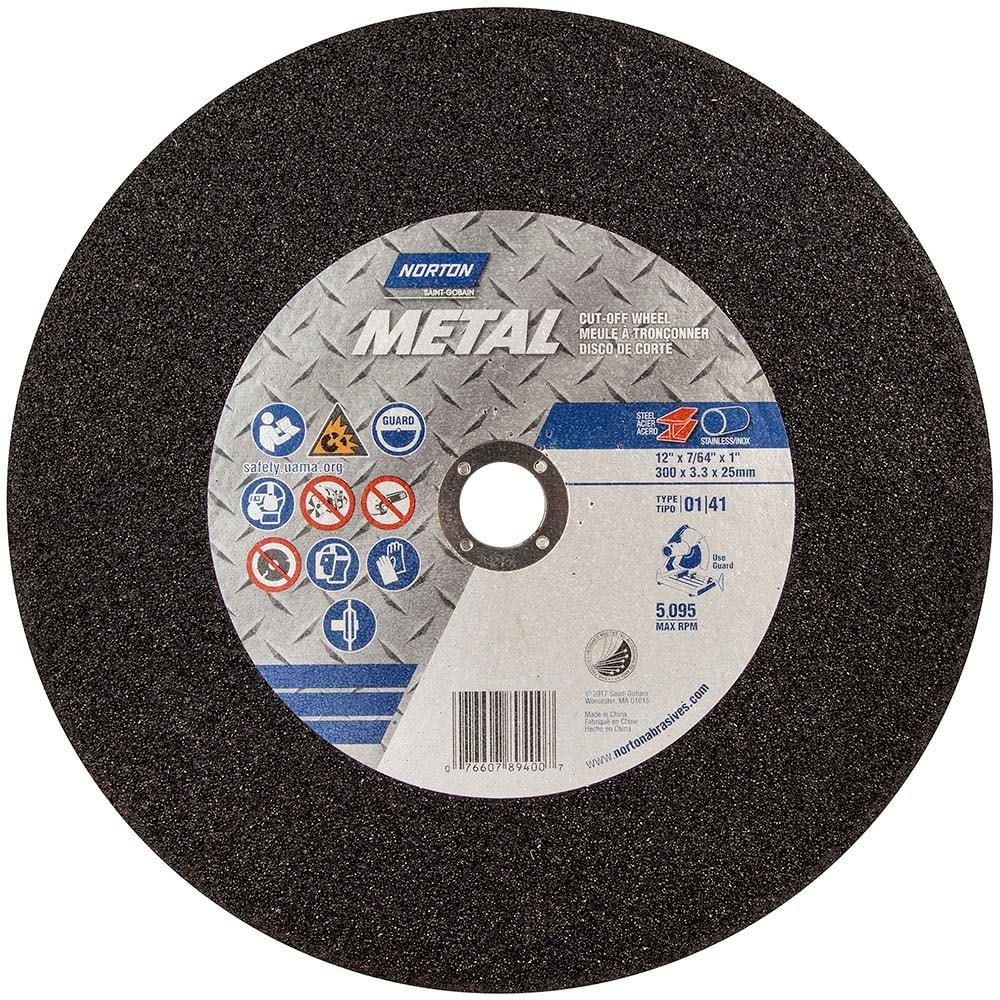 Cut-Off Wheel: Type 01/41, 12