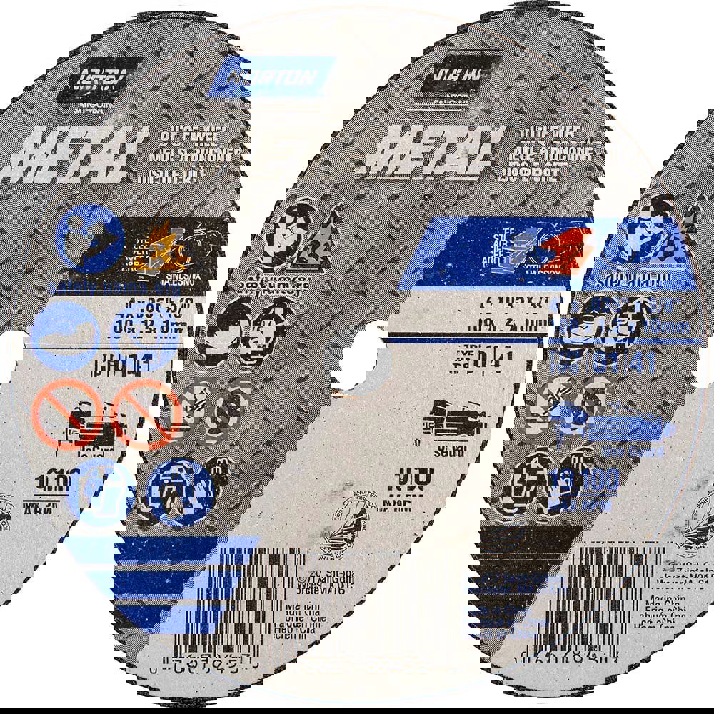 Cutoff Wheel: Type 01/41, 4