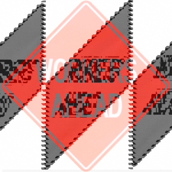 Traffic Control Sign: Triangle, 