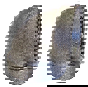 1-1/4 BLK CI 125# 90 ELL