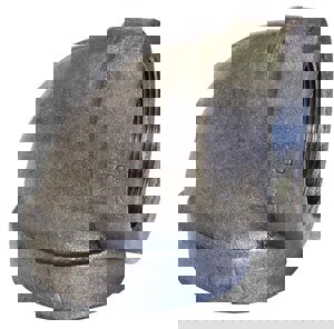 1-1/2 BLK CI 125# 90 ELL