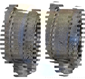 1-1/2X1-1/4X1-1/4 BLK CI 125# TEE