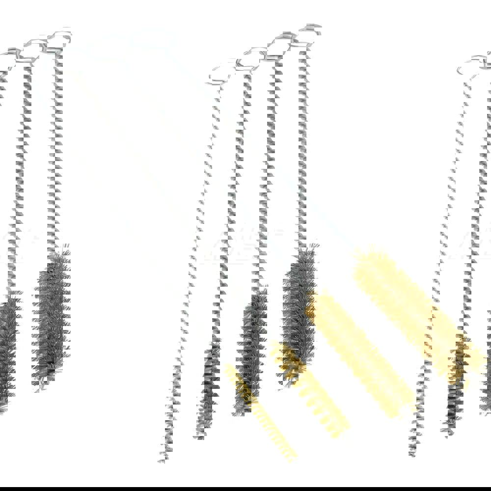 Scratch Brush Set: Brass, 1/2, 1/4, 1/8 & 3/8