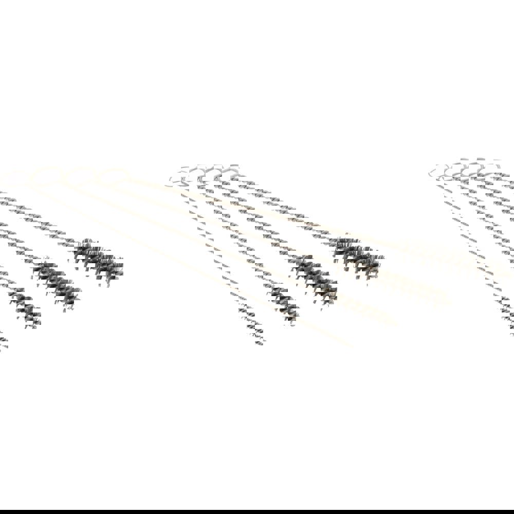 Scratch Brush Set: Stainless Steel, 1/2, 1/4, 1/8 & 3/8