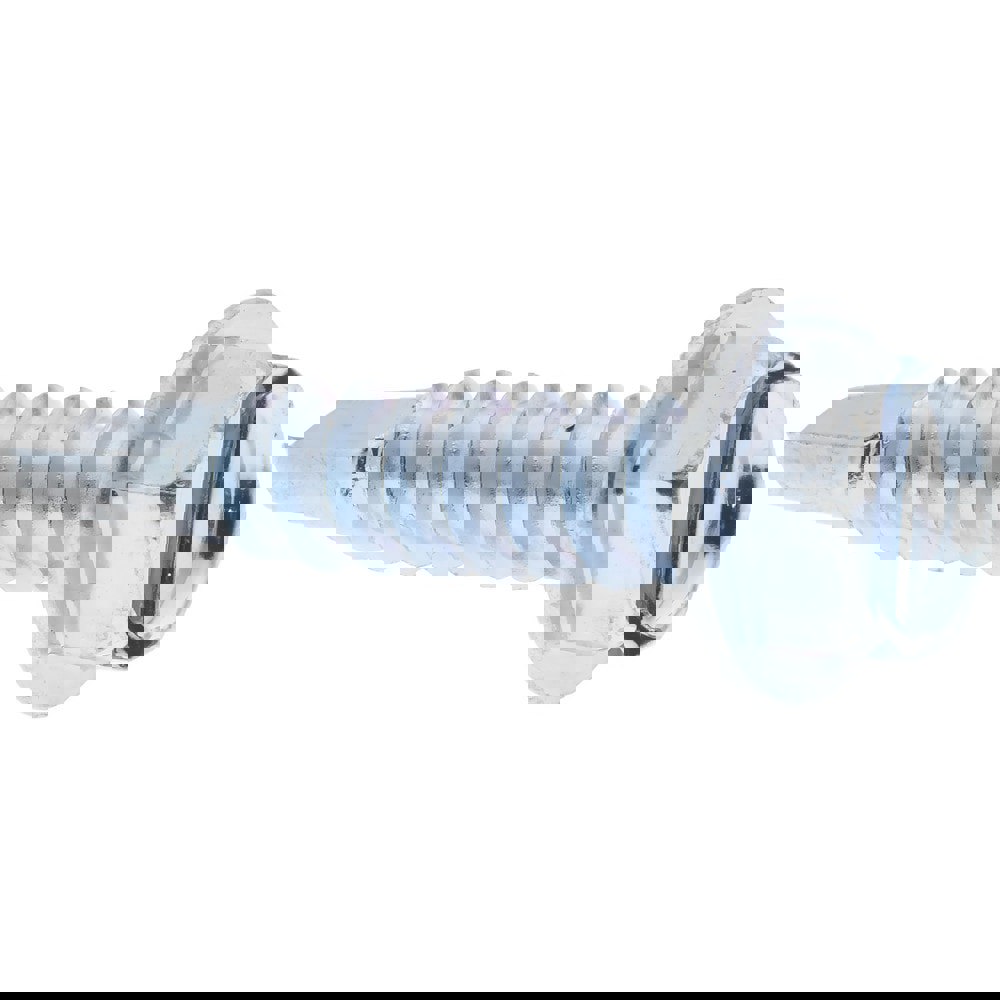 #8, Hex Washer Head, Slotted Drive, 3/4