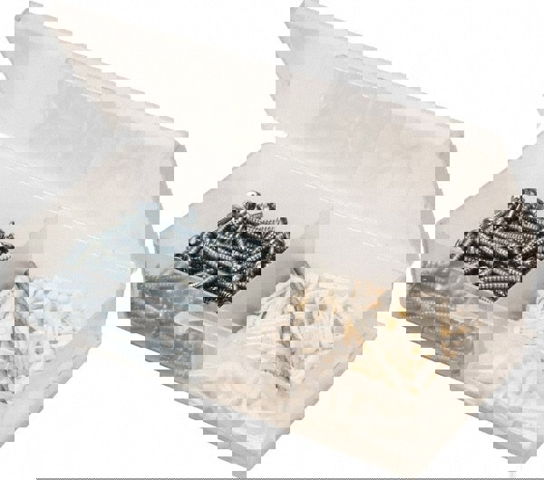 200 Piece, #8 to 10 Screw, Plastic & Steel Slotted/Phillips Drive Anchor Assortment