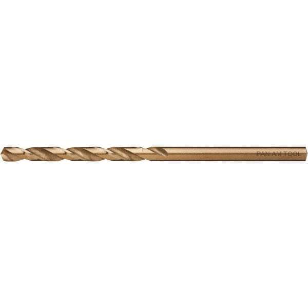 Jobber Length Drill Bit: 5.00 mm (0.1969) Dia, 135 deg, Cobalt
