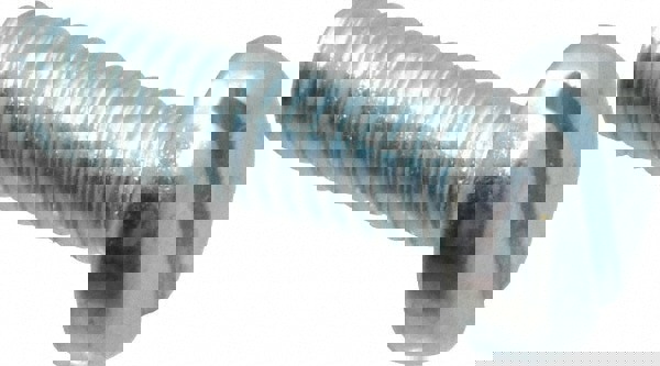 Machine Screw: M3x0.5, 10.00 mm Length Under Head, Pan Head, Slotted