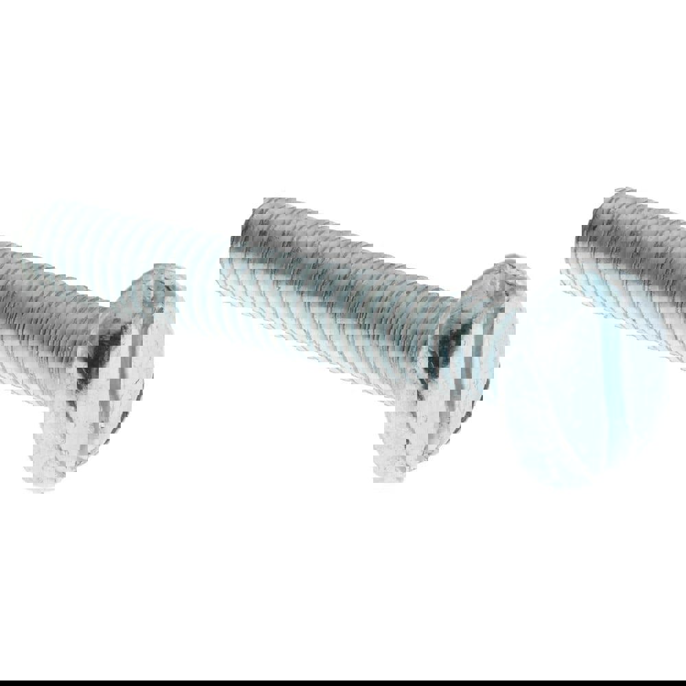 Machine Screw: M4x0.7, 25.00 mm Length Under Head, Pan Head, Slotted