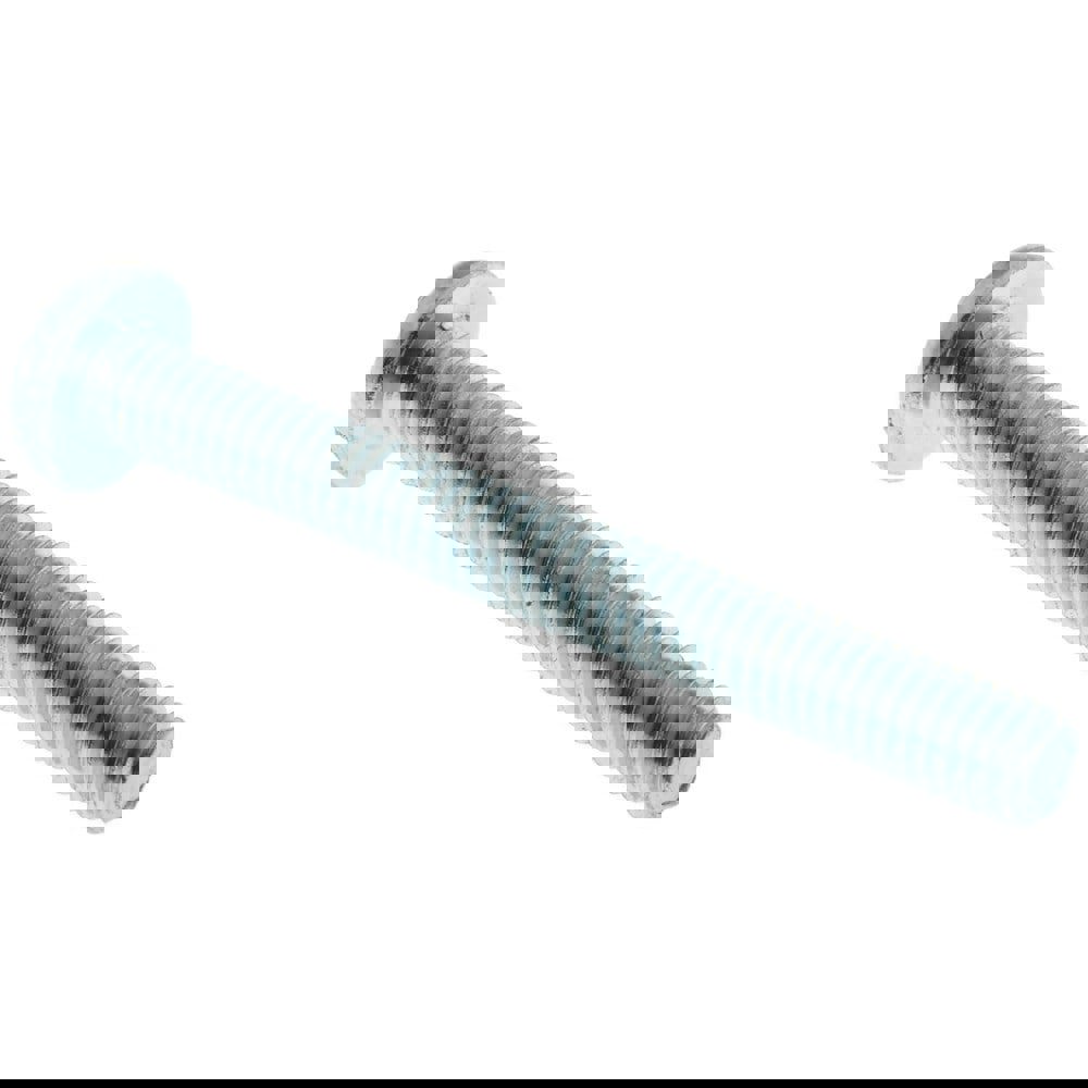 Machine Screw: M4x0.7, 35.00 mm Length Under Head, Pan Head, Slotted