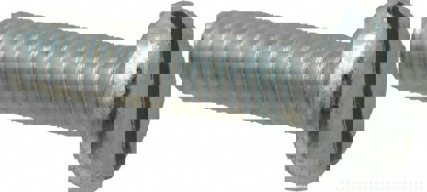 Machine Screw: M5x0.8, 20.00 mm Length Under Head, Pan Head, Slotted