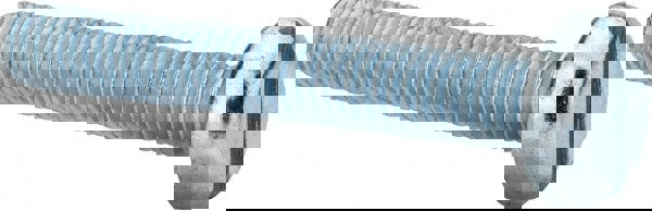 Machine Screw: M6x1, 40.00 mm Length Under Head, Pan Head, Slotted