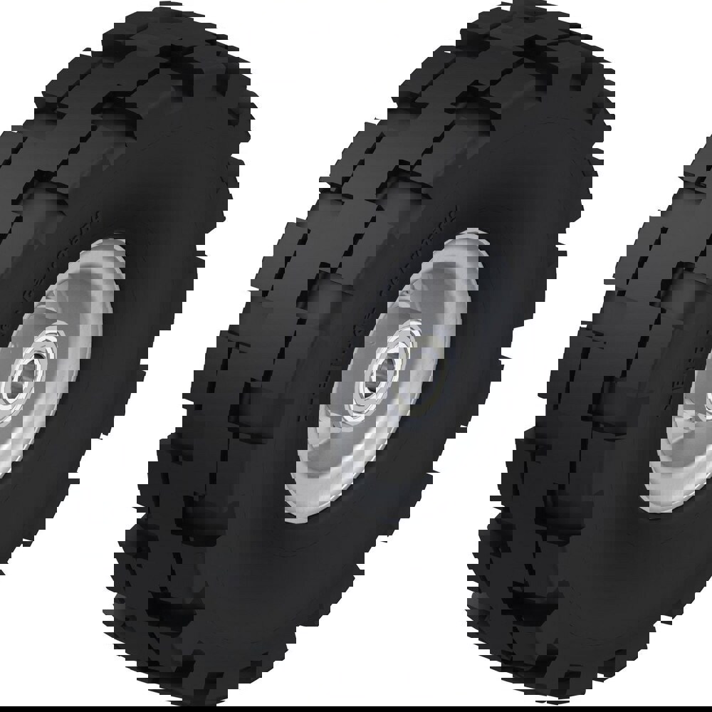 Caster Wheels; Wheel Type: Rigid; Swivel ; Wheel Diameter (Inch): 12-1/16 ; Bearing Type: Ball ; Wheel Width (Inch): 4-1/8 ; Wheel Core Material: Steel ; Wheel Material: Rubber