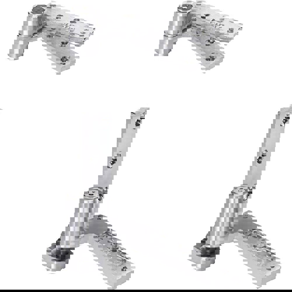 Pivot Hinges; Type: Pivot Hinge ; Leaf Height: 5/16 (Inch); Length (Inch): 5-1/2 ; Load Capacity (Lb.): 450.000 ; Minimum Door Thickness (Inch): 2 ; Width (Inch): 1/4